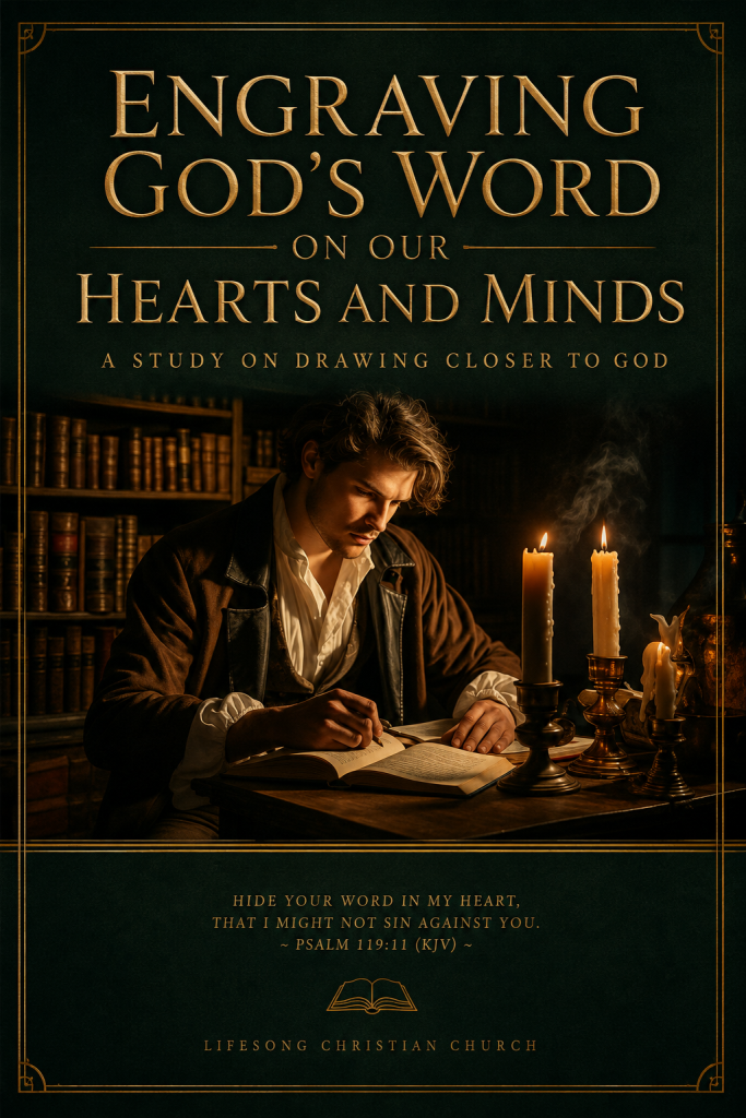Engraving God's Word on Our Hearts and Minds (Book Cover)